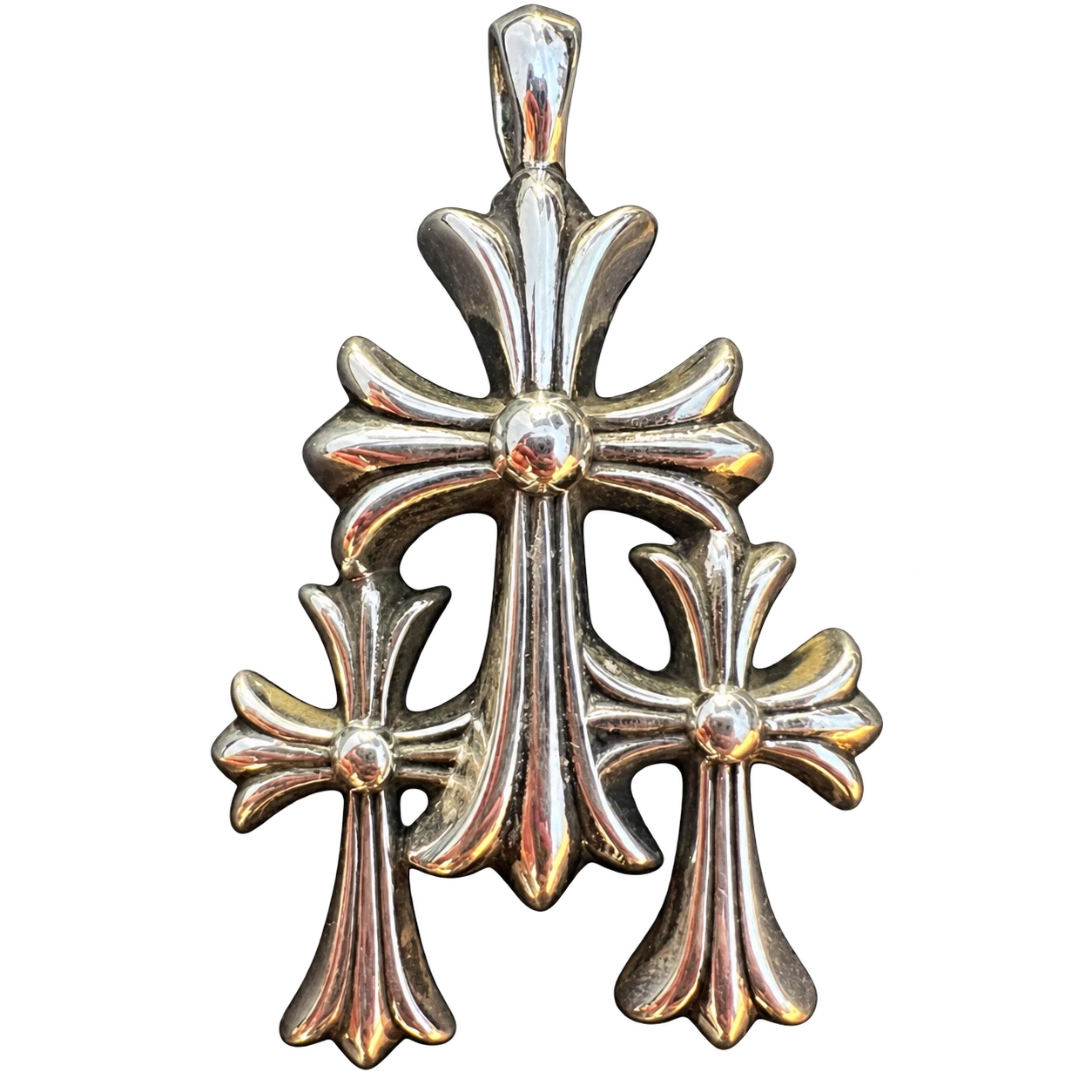 Chrome Hearts Triple Cross Pendant — 2020